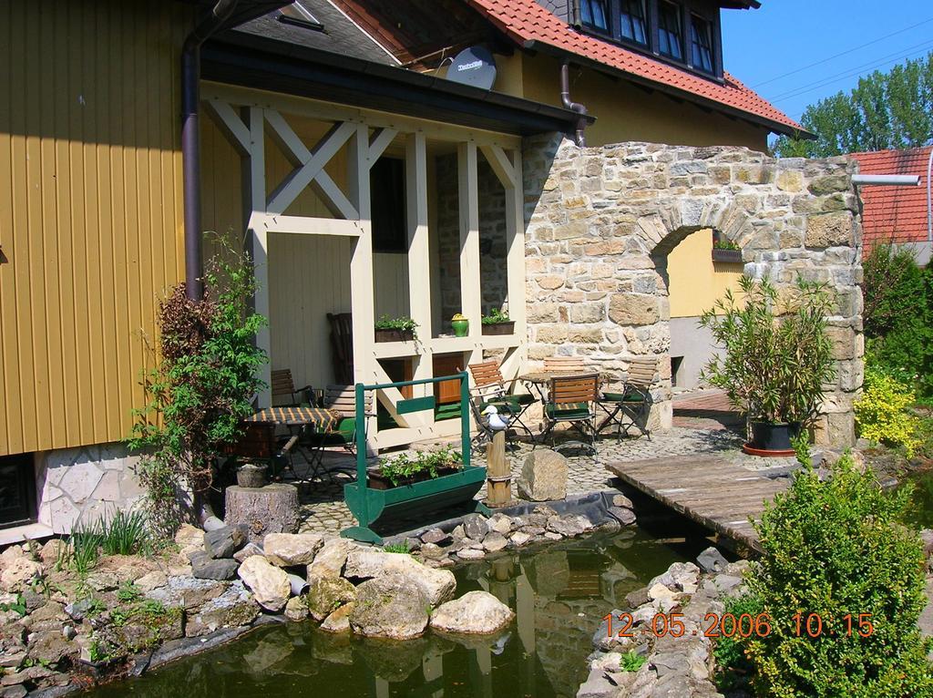 Landferienhaus Pension Erika Mühlhausen Habitación foto